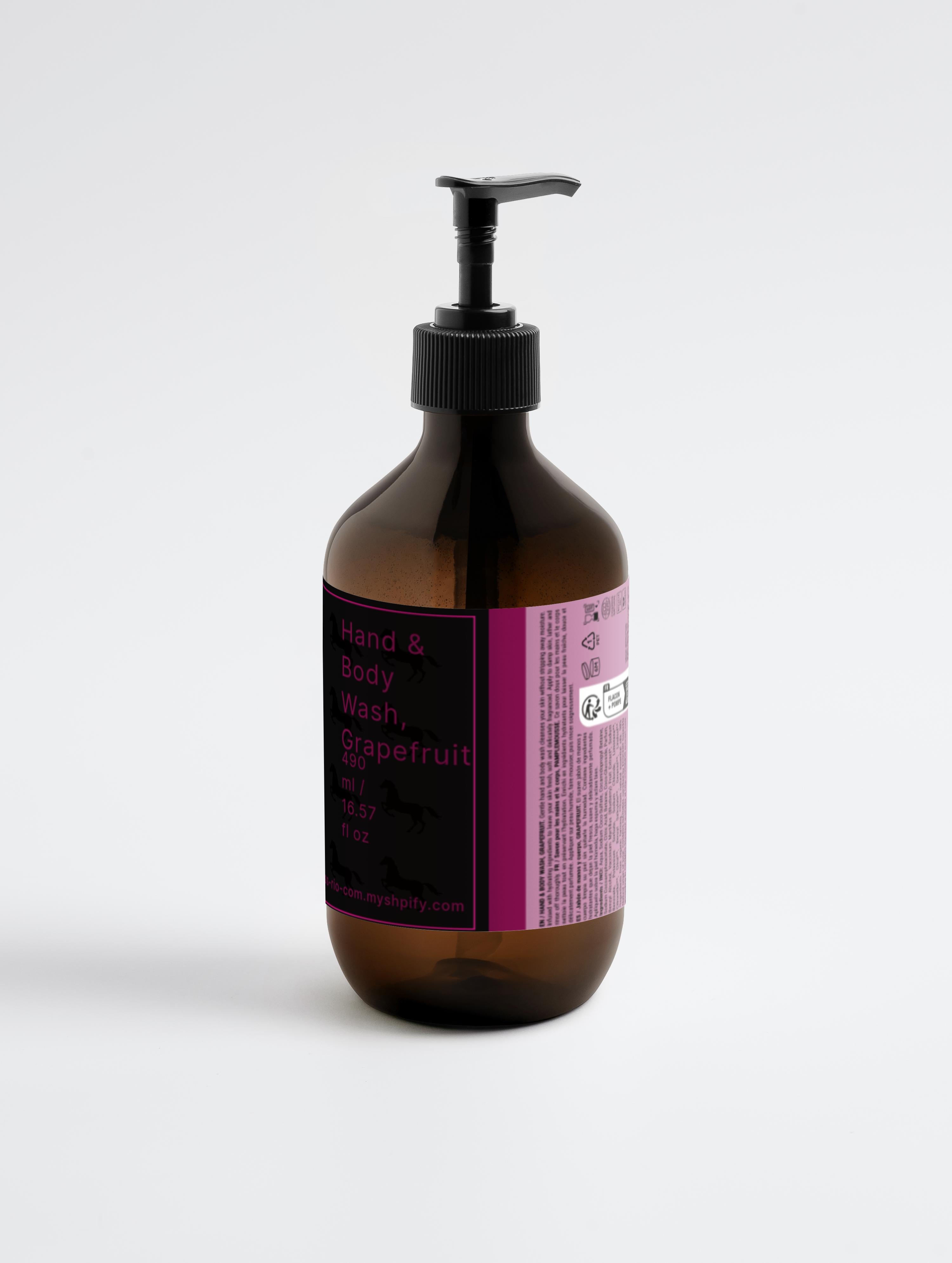 Vegan Hand & Body Wash, Grapefruit