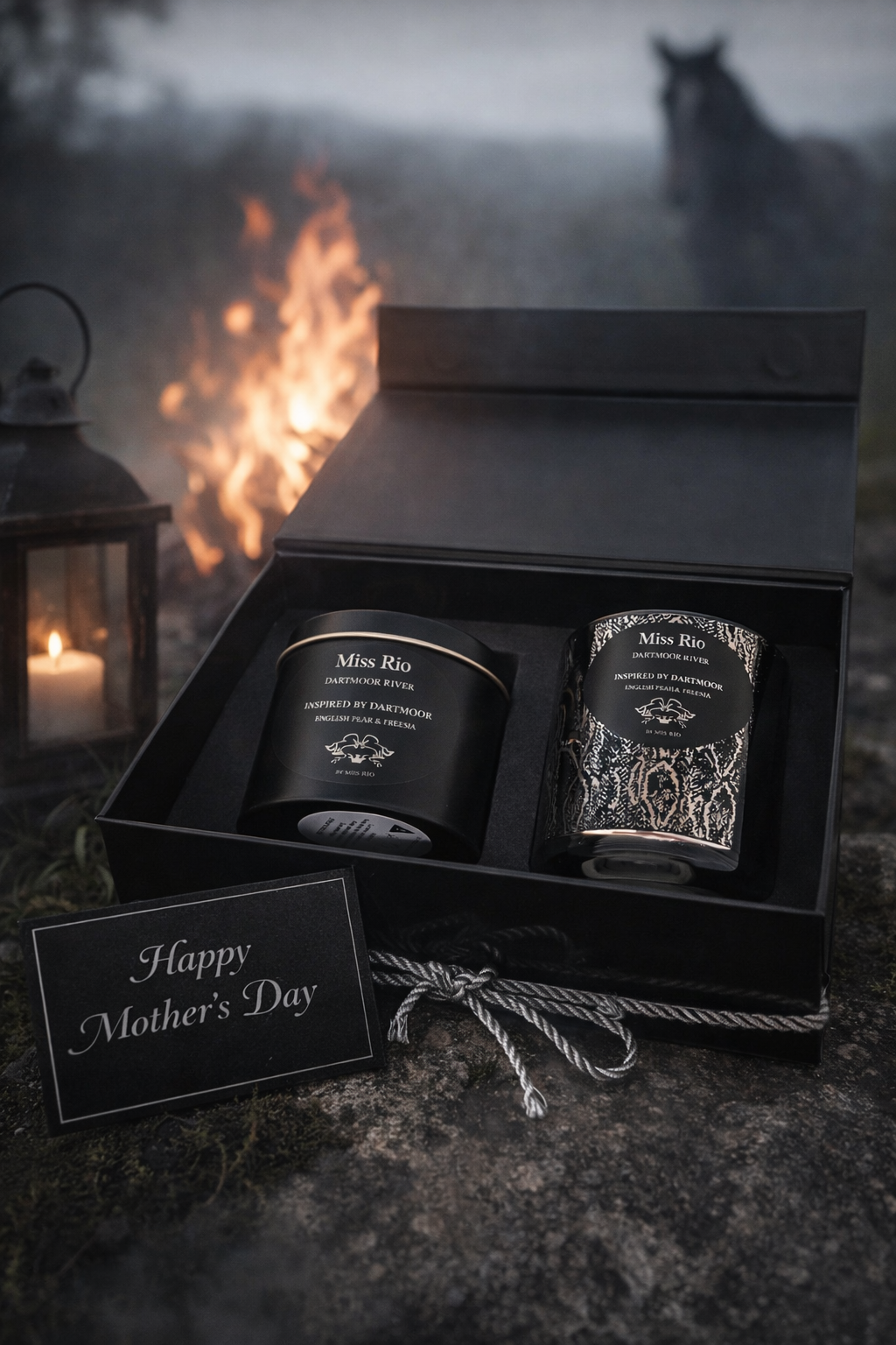 Candle gift set perfect for getting in a premium gift box . Paraben free 
