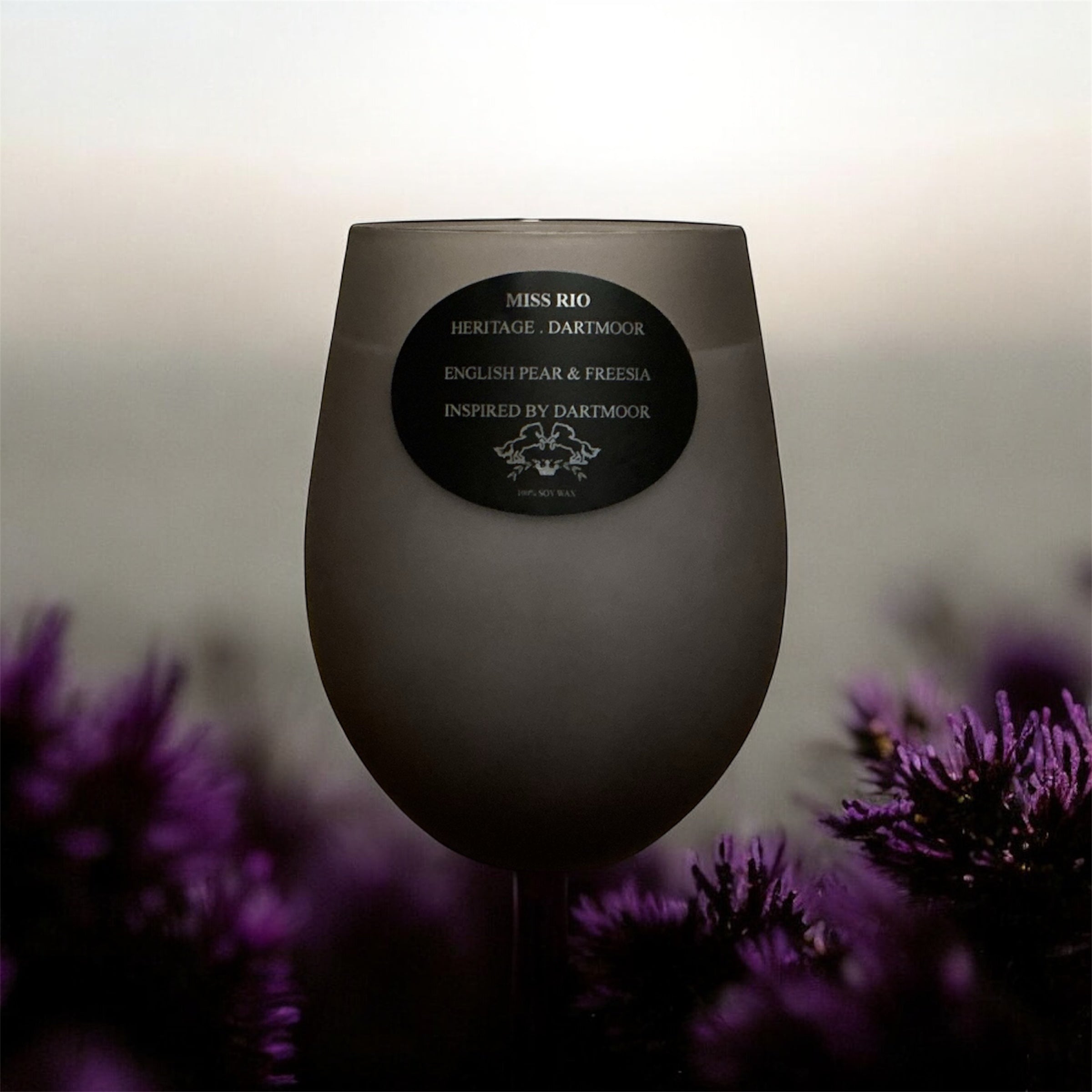 Dartmoor English Pear & Freesia with fresh garden flowers.