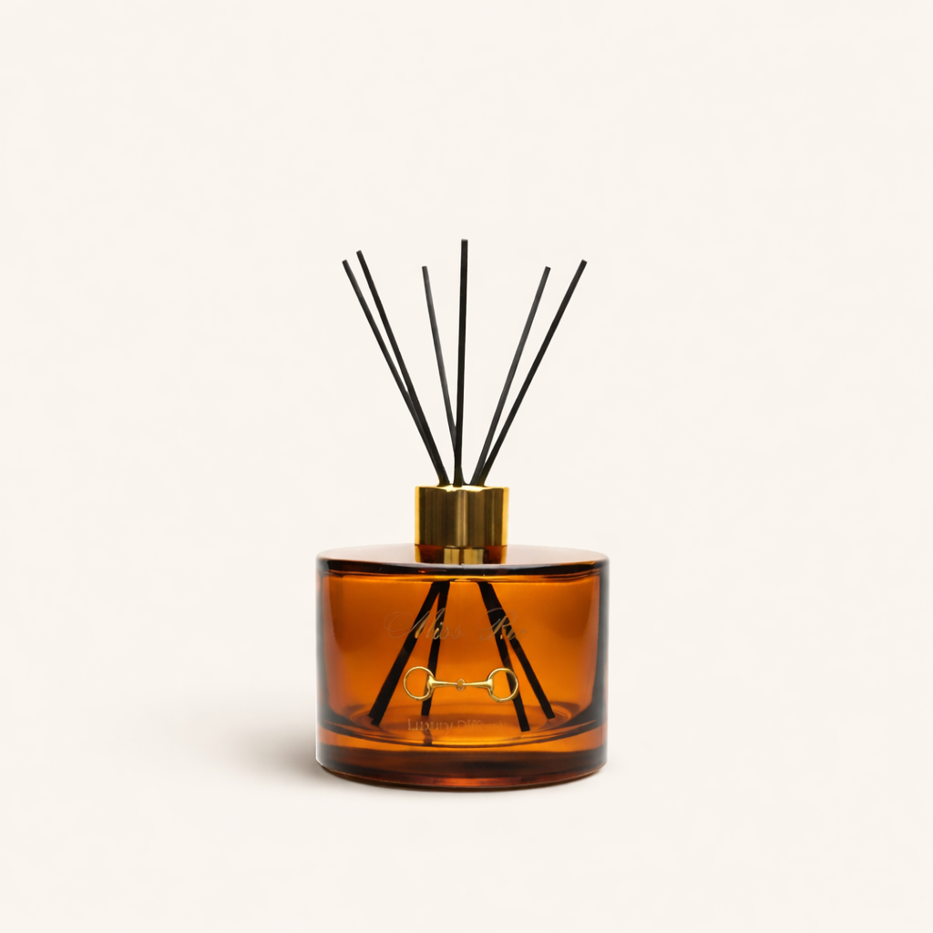 Miss Rio British Heritage Reed diffuser close up.