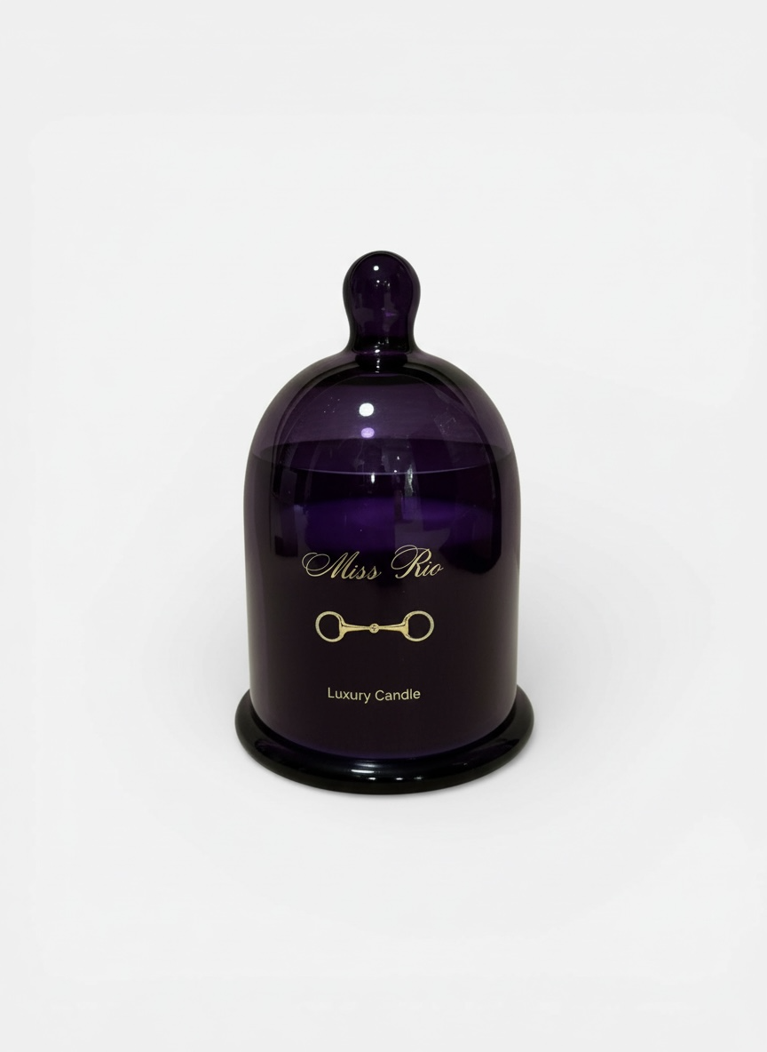 Miss Rio Luxury Soy Candle - Equestrian Horse Gift Balsam Forest Scent