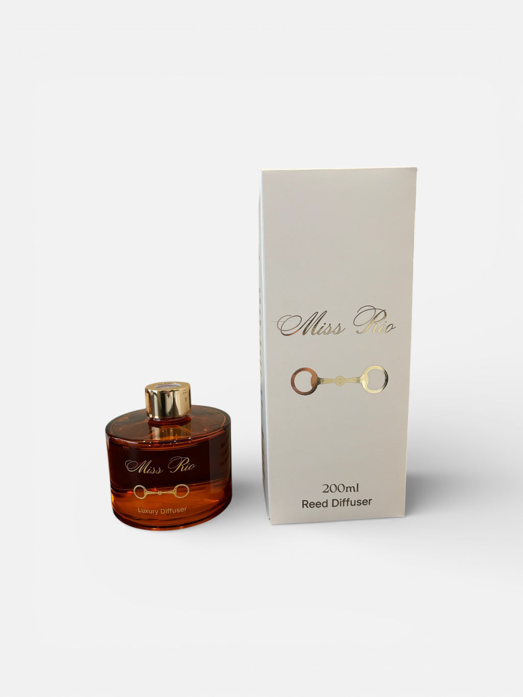 Miss Rio Reed Diffuser - Luxury Equestrian Home Fragrance 200ml Amber Glass