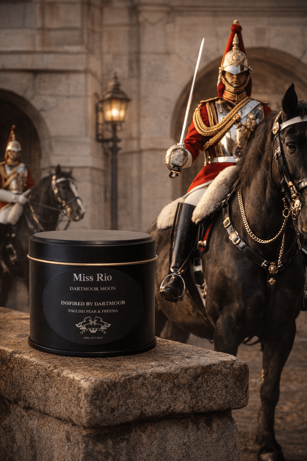 Dartmoor travel candle 20cl tin English Pear & Freesia scent